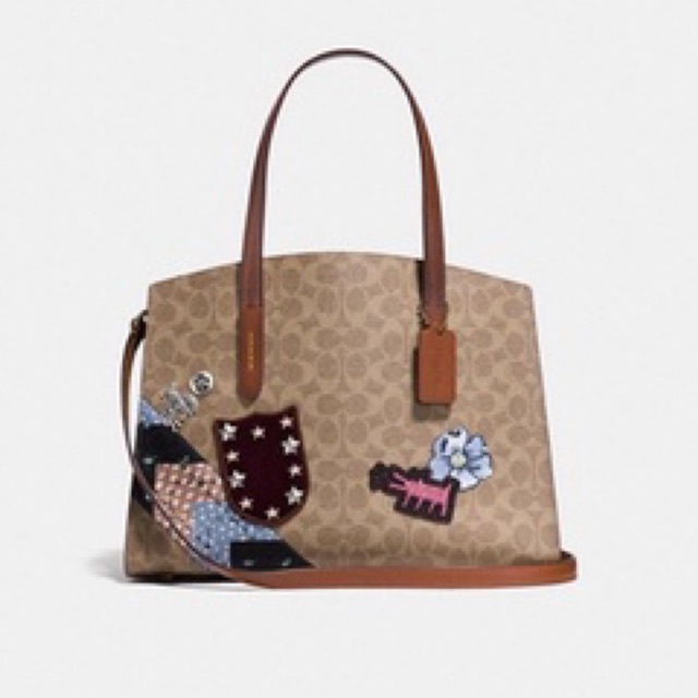 COACH Carryall | Tas | Bag | Pouch | Sling | Slempang | Tote | Original Leather | Kulit Asli | Authe