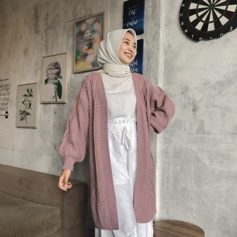 PUCA OUTER (OUTER WANITA RAJUT PREMIUM)