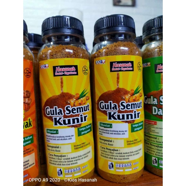 

Minuman Herbal Gula Semut Kunir