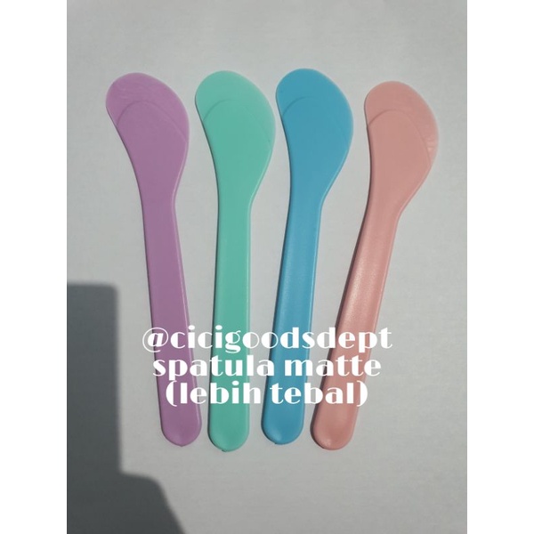 MIN ORDER 10 PCS - SPATULA MASKER / SENDOK MASKER / KUAS SPATULA MASKER SPATULA PASTEL TEBAL