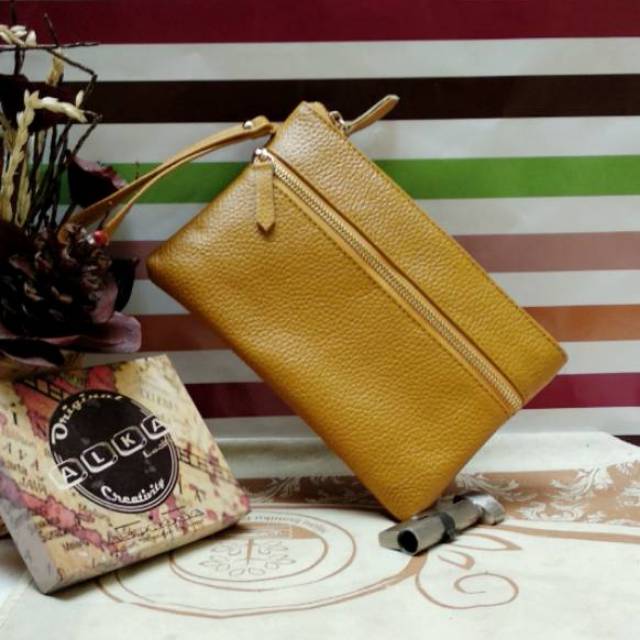 Dompet Kulit Garut Dompet Wanita Dompet Tangan Clutch Bisa Cod Shopee Indonesia