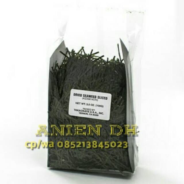 

takaokaya kizaminori/ nori potongan/seaweed/ 100gr/ murah/ distributor