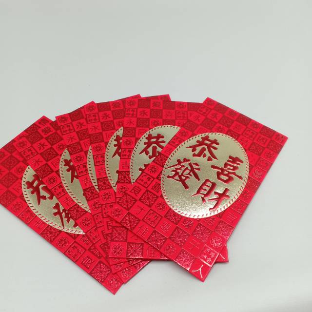 

angpau imlek kertas angpao imlek gong xi fa cai