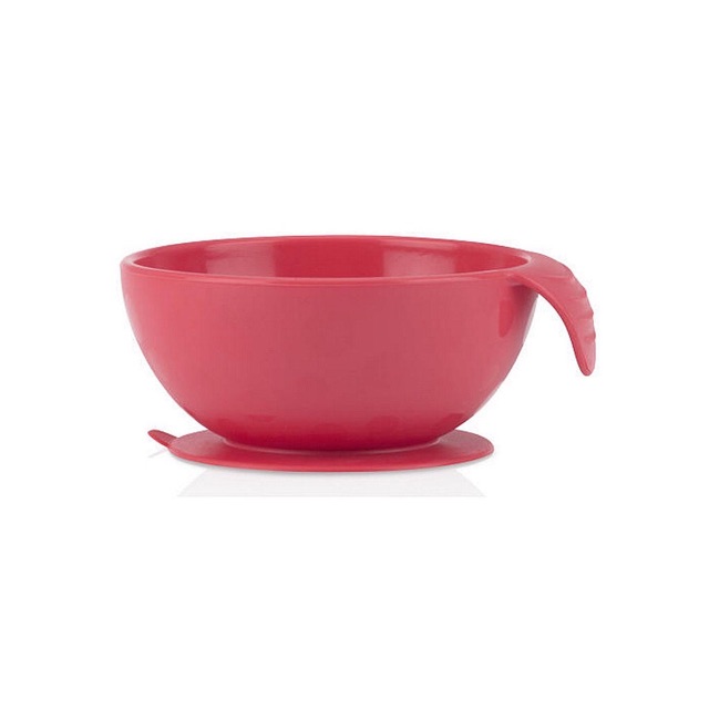 Nuby sure grip suction bowl - mangkok silicone 180ml