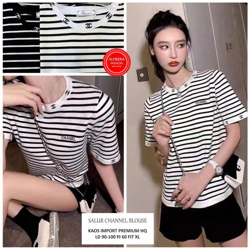 salur chanel blouse