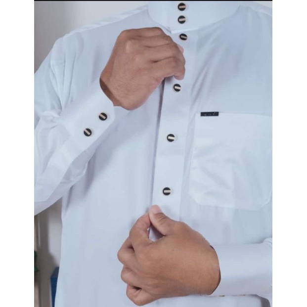 JUBAH HAROMAIN PREMIUM MANSET GAMIS AL HARAMAIN PREMIUM MANSET