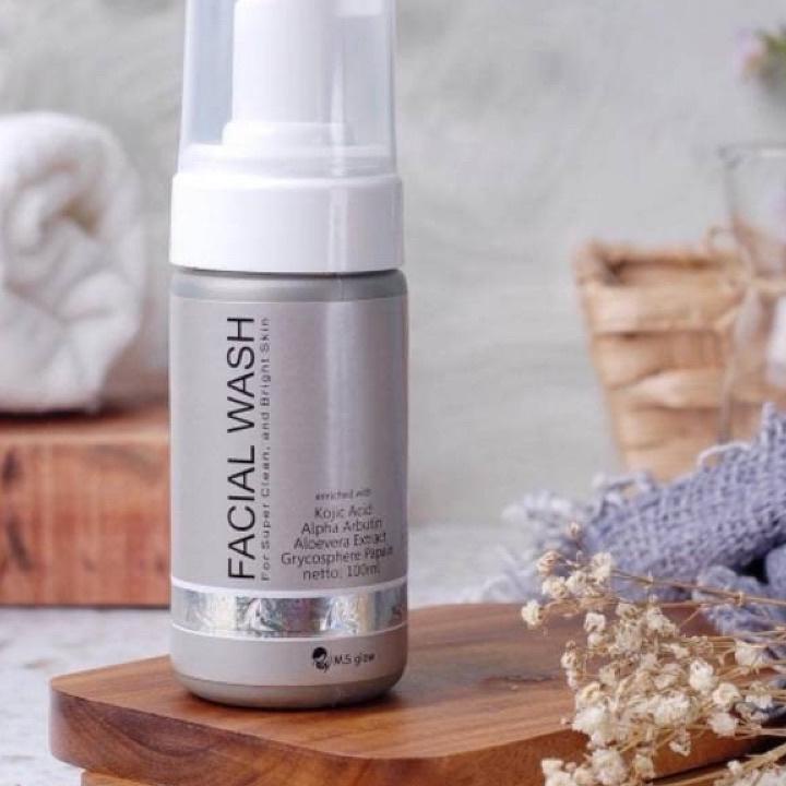 Import Terbaik/TERLARIS/〖5.5 Fasion sale〗/5.5 Brands Festival/〖Bisa COD〗 ECER FACIAL WASH M*S GLOW F