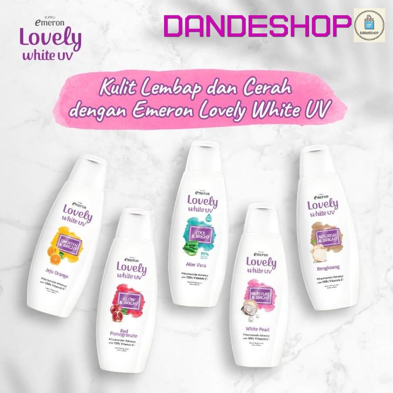 Handbody Emeron Lovely White Lotion Smooth White UV 250ml