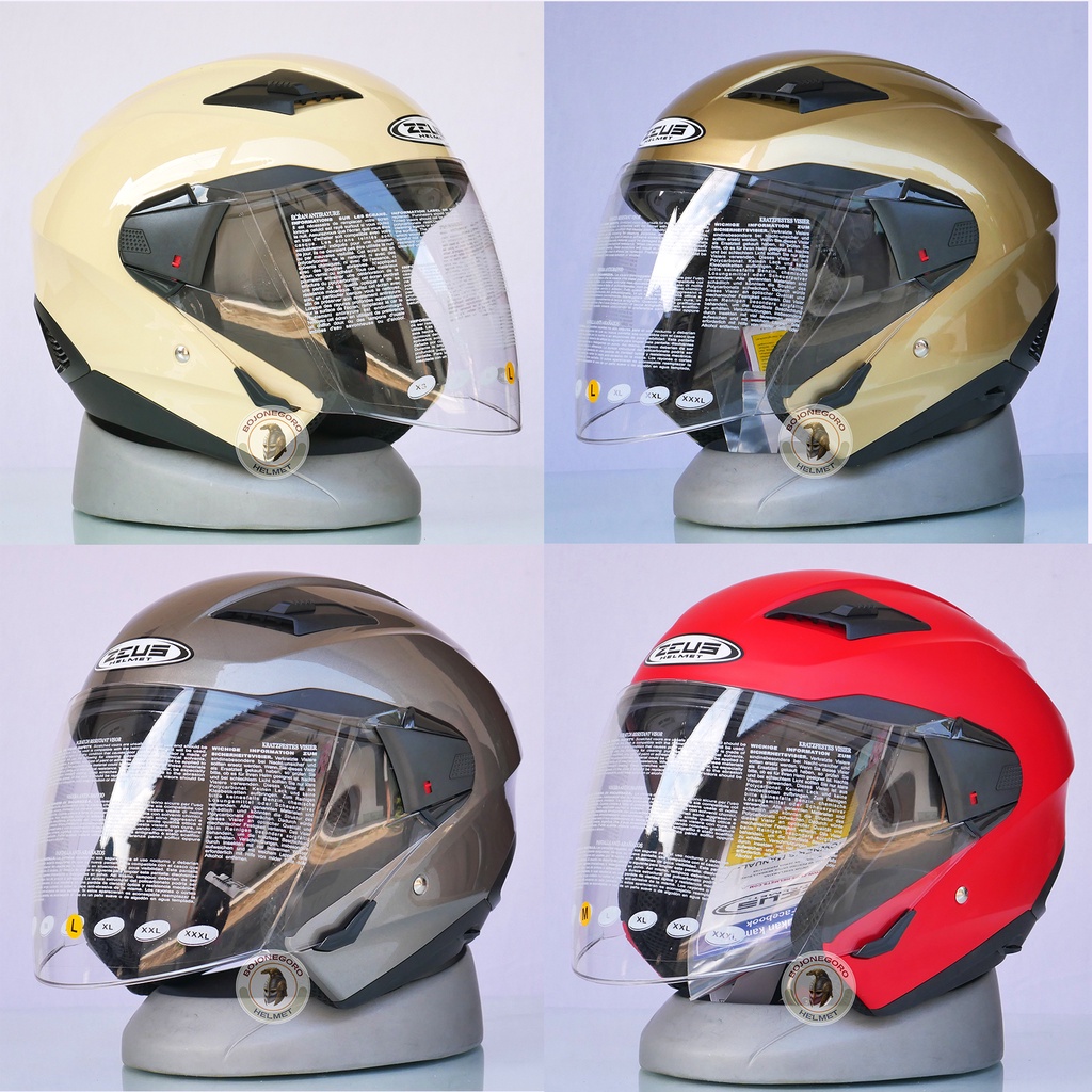 Helm Zeus ZS-611 Series SNI Half Face
