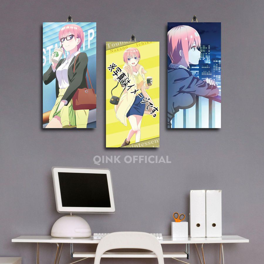 Jual PAJANGAN RUANG ANIME ICHIKA NAKANO SEIYUU SEIYU 15X30 UFI56/GRCXT
