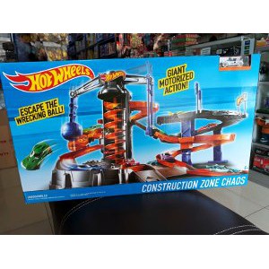 hot wheels construction zone chaos