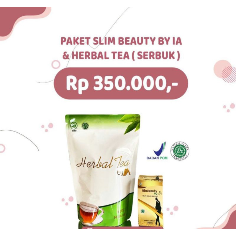 

paket herbal slim by IA&herbal tea