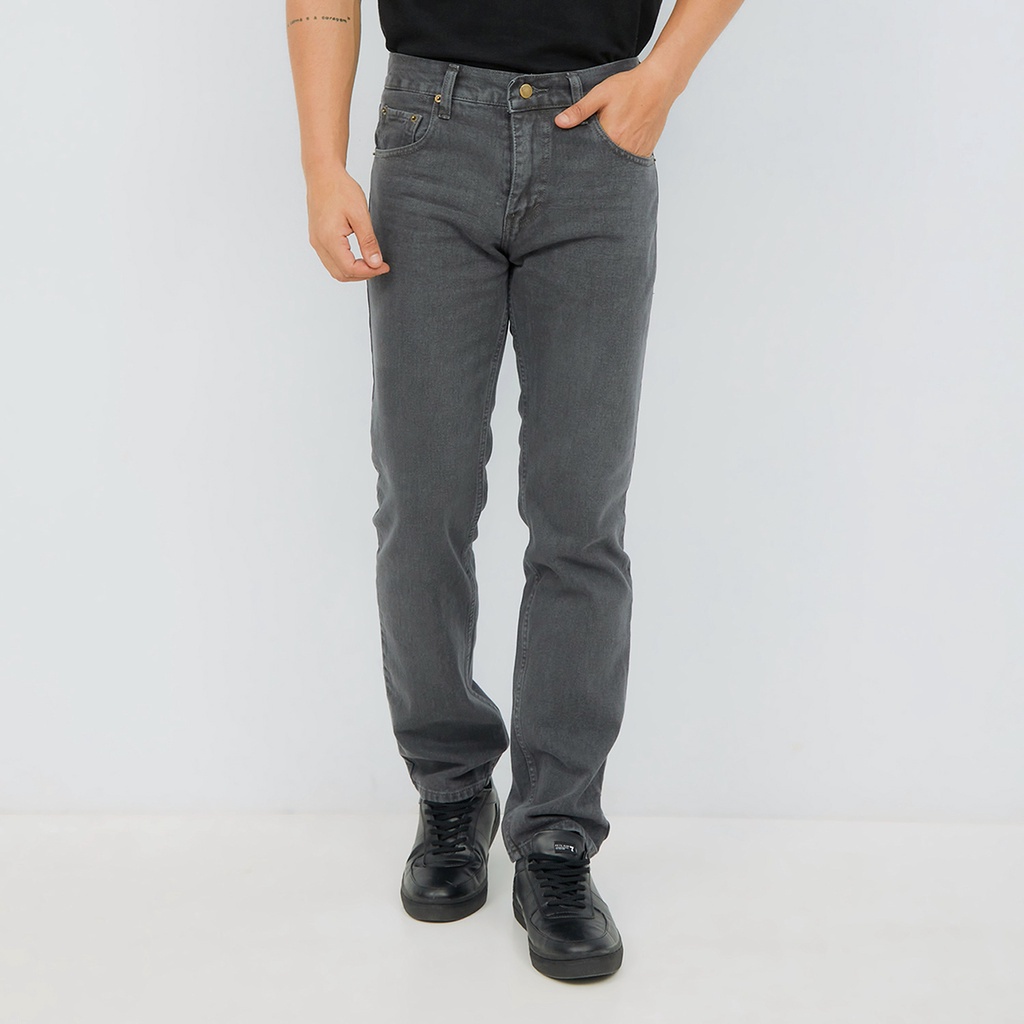 Pluviophile - Jeans Denim Basic reguler - Grey