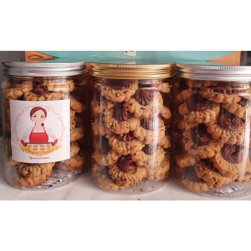 

NUTELLA COOKIES ( Tabung 750ml )