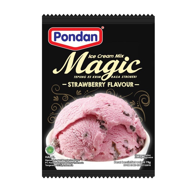 

Pondan Ice Cream Strawberry 75gr