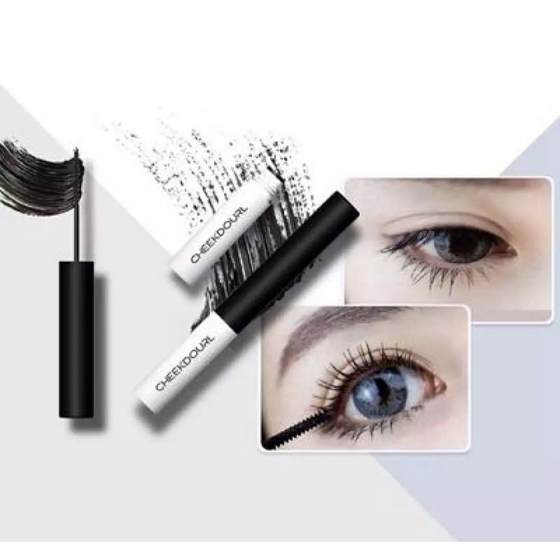 Mascara Lameila Black White Series Mascara Attractive Lentik Super Cantik