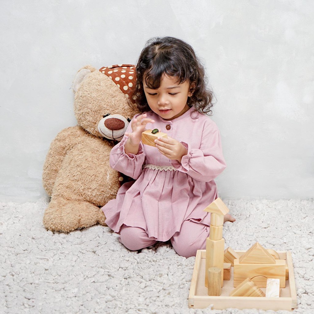 JAENA MADINAH SET ( Baju Stelan Anak & Bayi)