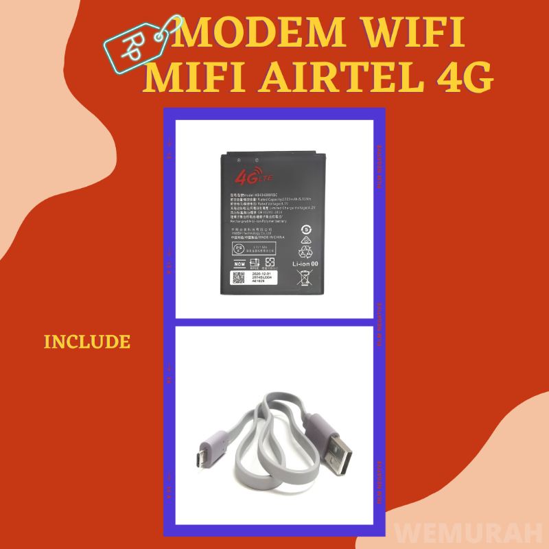 Mifi 4G Airtel -Mifi 4G Unlock