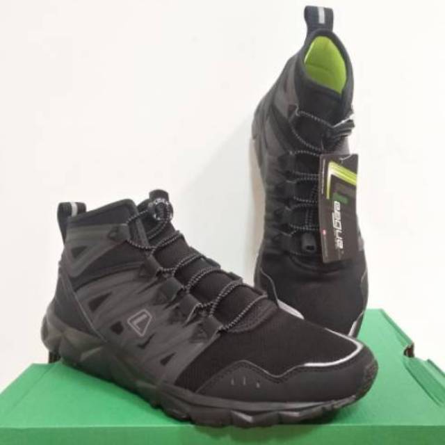 Sepatu League Pria Hitam Kumo 1.5 Mid original asli promo murah