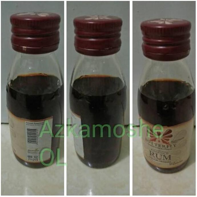 

Toko-Bahan-Kue- Essence Rum+Butterfly 60Ml+Bahan Tambah Agar Makanan Dan Kue Harum -Terlengkap-