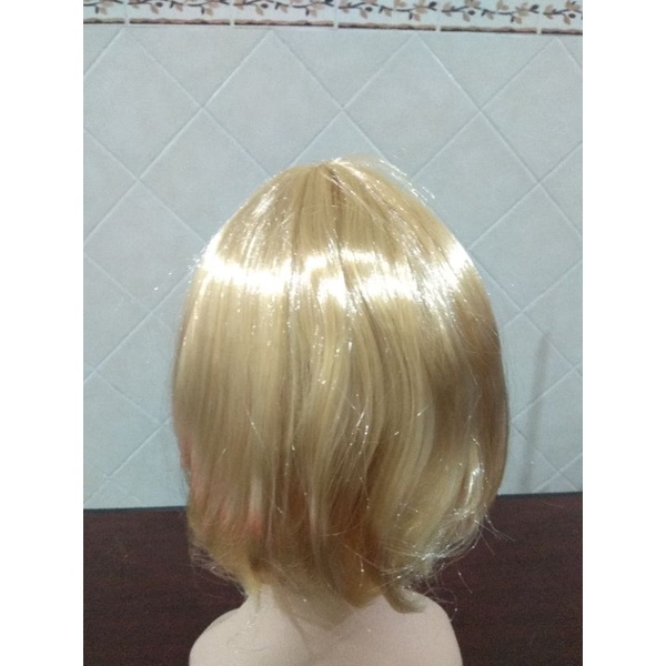 rambut palsu Wig bob warna warni dewasa hair extention wig aksesoris