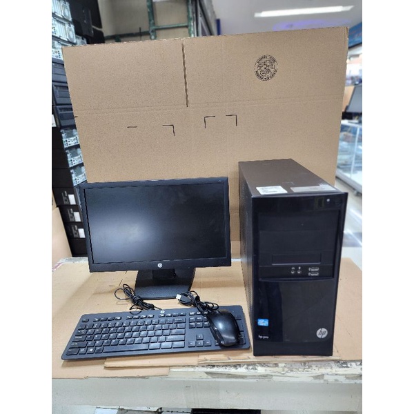 CPU LENGKAP SIAP PAKAI CORE I3 3220 RAM 4GB HDD 500GB MONITOR 19&quot; KEYBOARD MOUSE MURAH