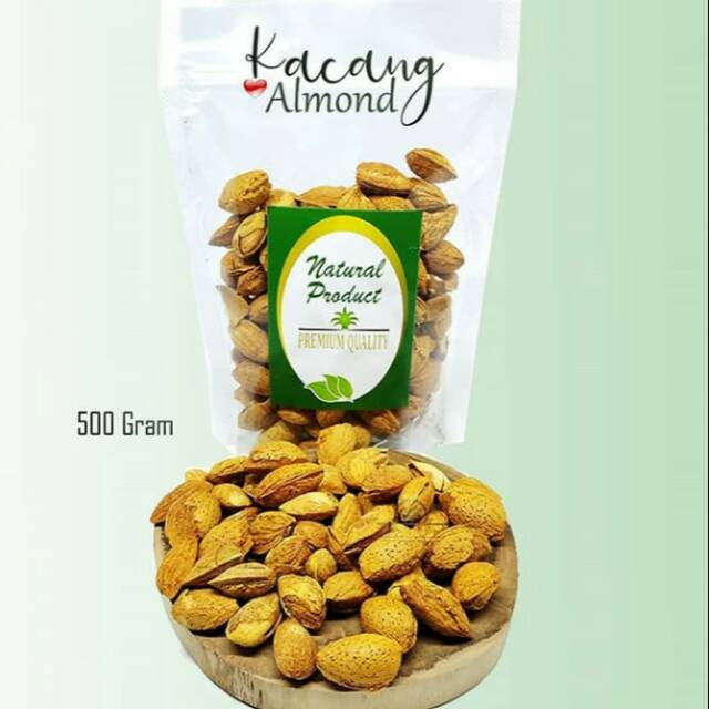 

Kacang Almond 500 gr