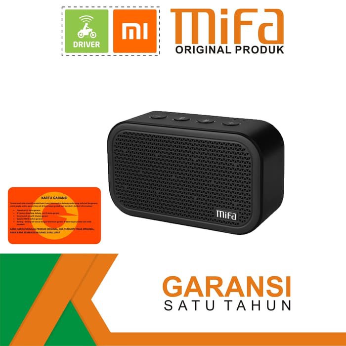 Xiaomi MiFa M1 Bluetooth Portable Speaker Cube Hitam dan Putih pb