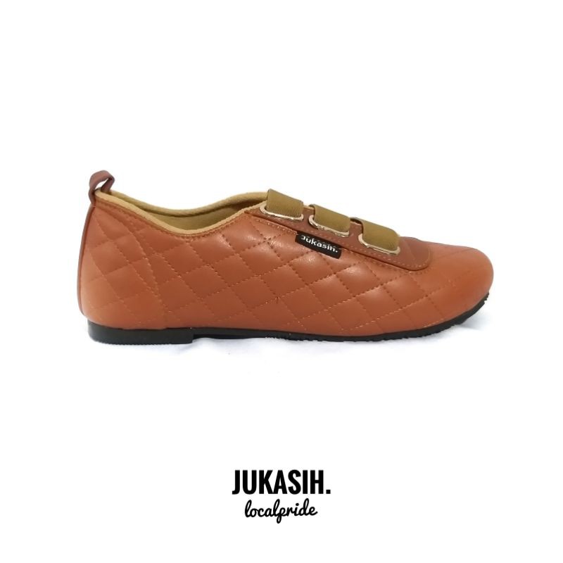 JUKASIH - YONDA sepatu wanita flat sol karet lentur anti slip