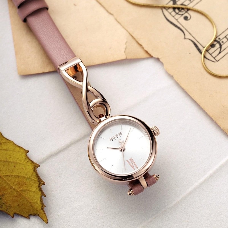 JULIUS JA-1351 bagsomnia Korea Watch Tali Kecil Fashion Ladies Unik Kecil