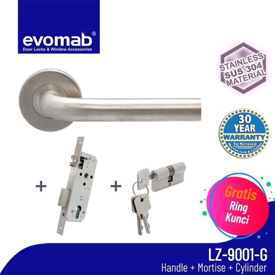 EVOMAB - Handle Set Minimalis LZ-9001-G