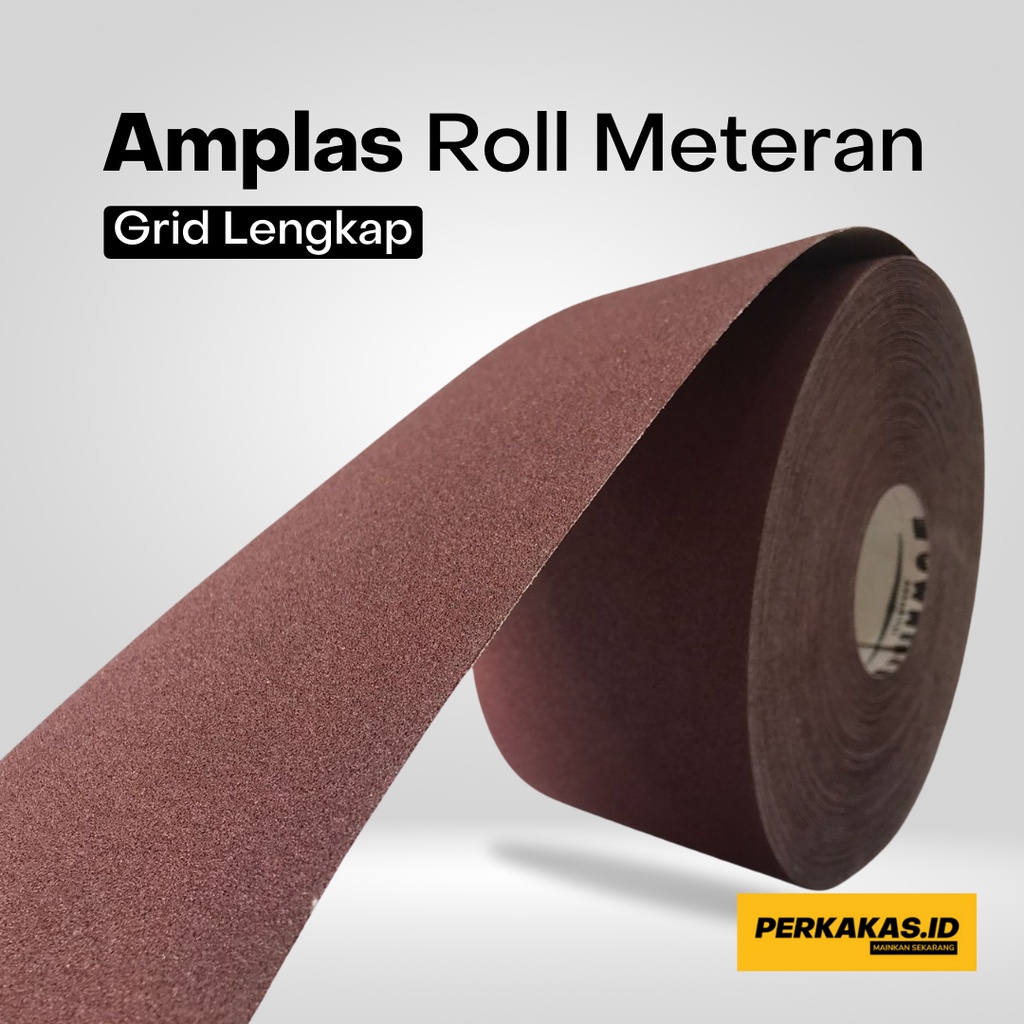 Amplas Roll Kain Meteran Grid 60-400 OWNER