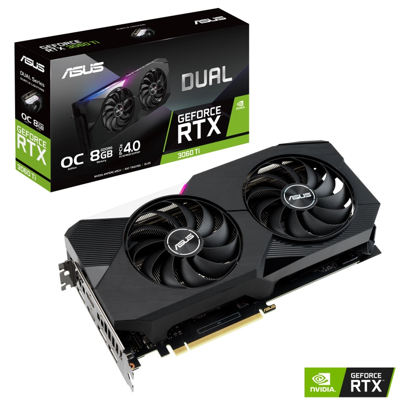 VGA ASUS RTX 3060 12GB GDDR6 DUAL OC