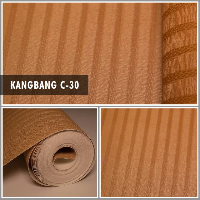 Jual Wallpaper salur lurus ukuran 53cm x 10m / wallpaper dinding motif