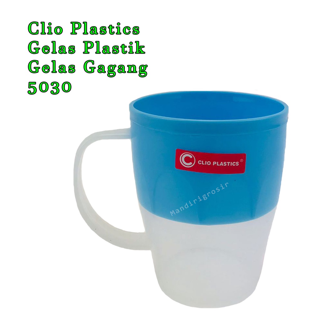 Gelas Plastik * Clio Plastics * Gelas Gagang * 5030