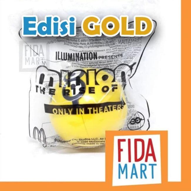 ❂ Happy Meal Minion Minions McDonalds Mcd Figure Seri Gold ►