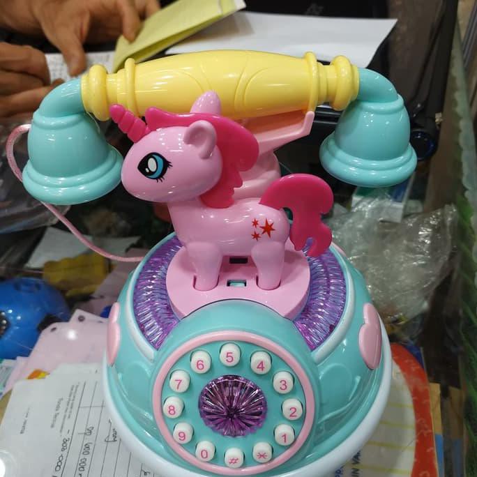 Yang Dicari] Mainan Anak Telpon Model Kuda Pony Unicorn Lucu