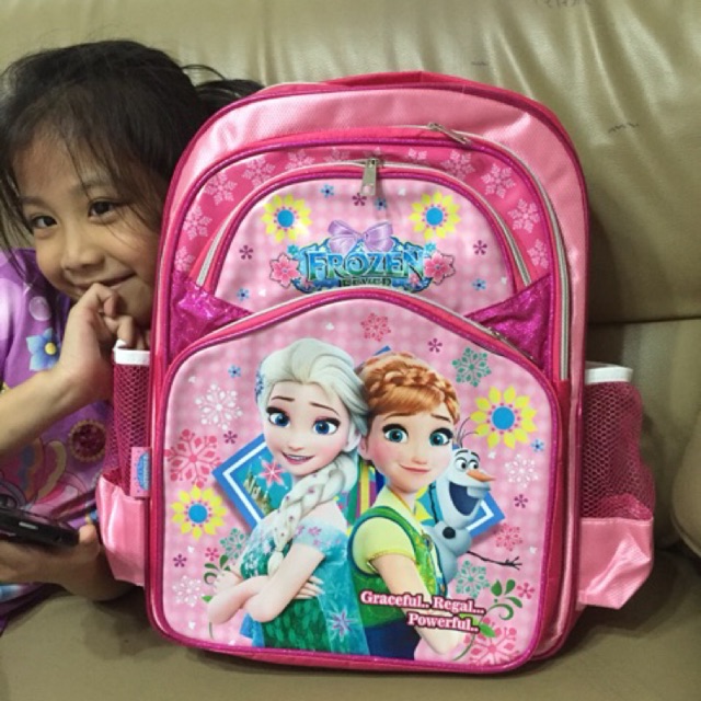 Tas Ransel anak sekolah sd frozen