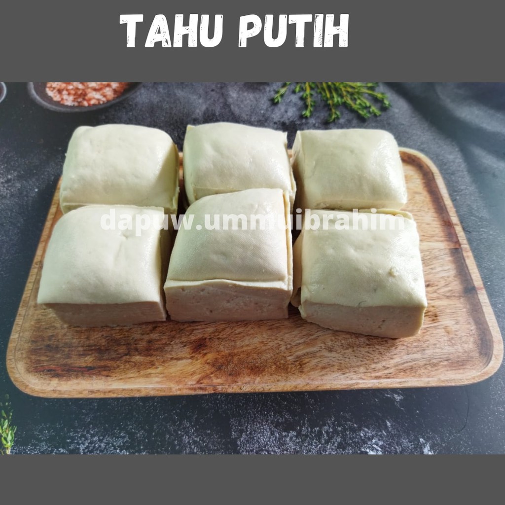 

Tahu Putih / Tahu Cina Ukuran Sedang / Perpack isi 6