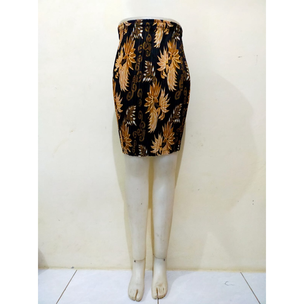 Rok Batik Plisket Pendek  Rok batik bawahan kebaya pendek / Rok Batik / Rok plisket / Rok Kebaya Remaja / (BAYAR DI TEMPAT) RAJAWALI GOLD