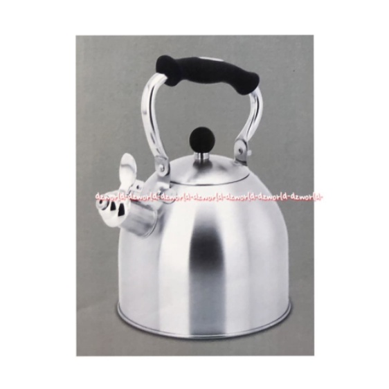 Krischef Whistling Kettle 3.3L Teko Cerek Masak Bunyi Pluit Kris Chef Wistling Whist ling Ketel 3.3 Litter