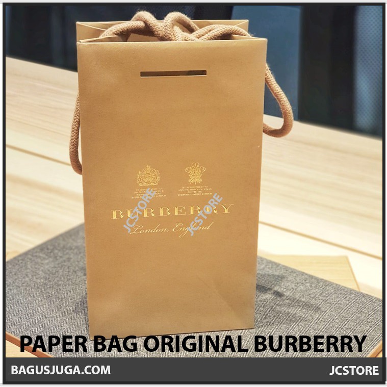 paper bag burberry