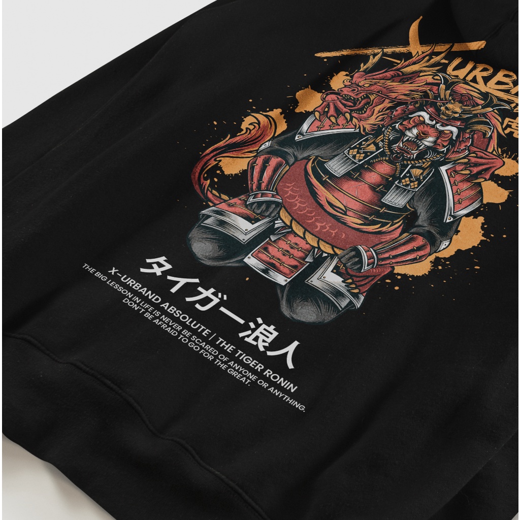 Dhozen Pullover Hoodie Tiger Ronin A192