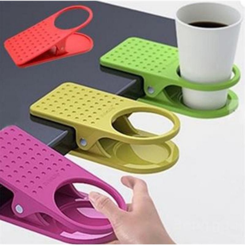 cup clip penjepit tempat minum meja holder gelas holder botol table coffe