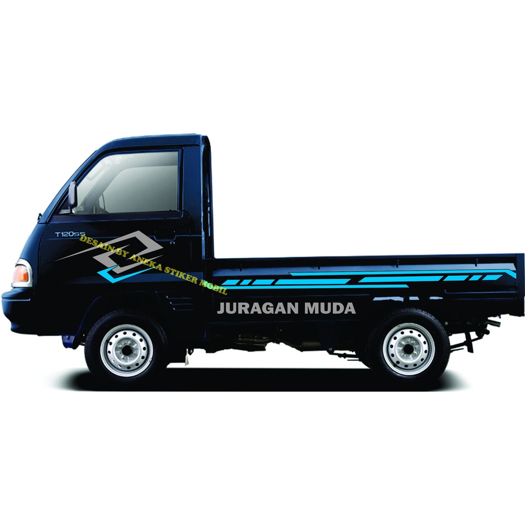 stiker mobil pick up tss stiker mobil pick up t120ss terbaru sticker mobil pick up keren TERBARU