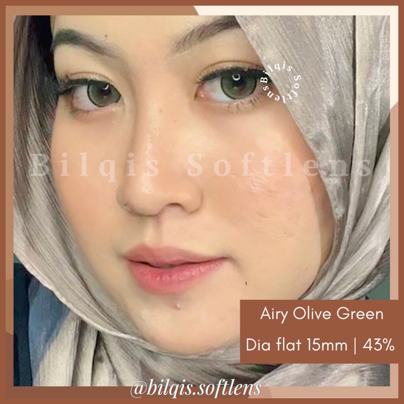 Airy Softlens - Flat Diameter 15mm (Baca Deskripsi) Normal s/d Minus 3.00