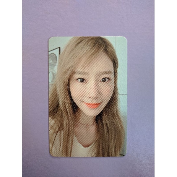 Photocard Taeyeon SNSD Purpose (booked)