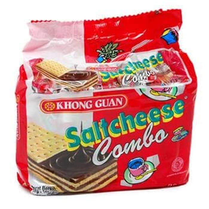 

Khong Guan Saltcheese Combo Wafer 170 gr - Kemasan Bag isi 10 pcs x 17 gr