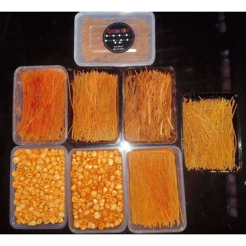 

cemilan VENTA bumbu kering