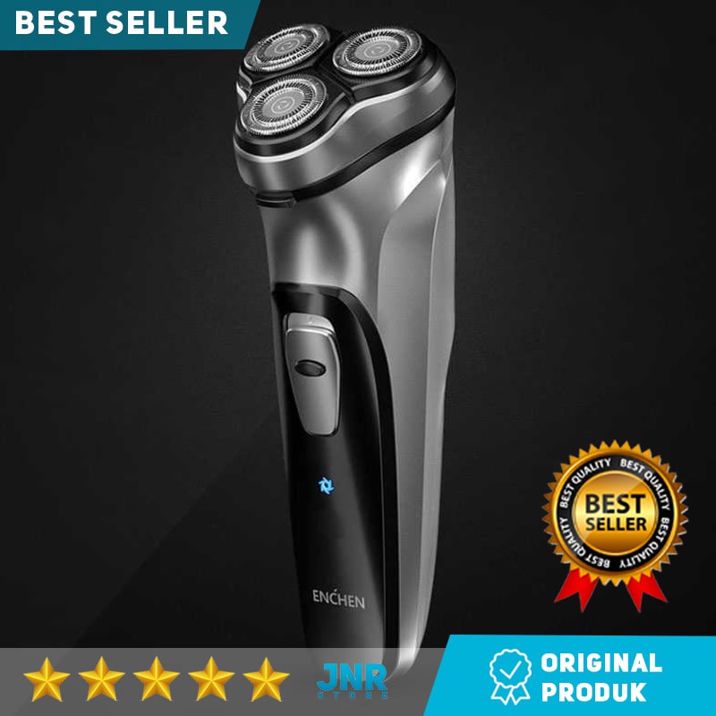 [100% ORIGINAL] Enchen Blackstone Alat Cukur Jenggot Kumis Electric Portable USB Alat Cukur